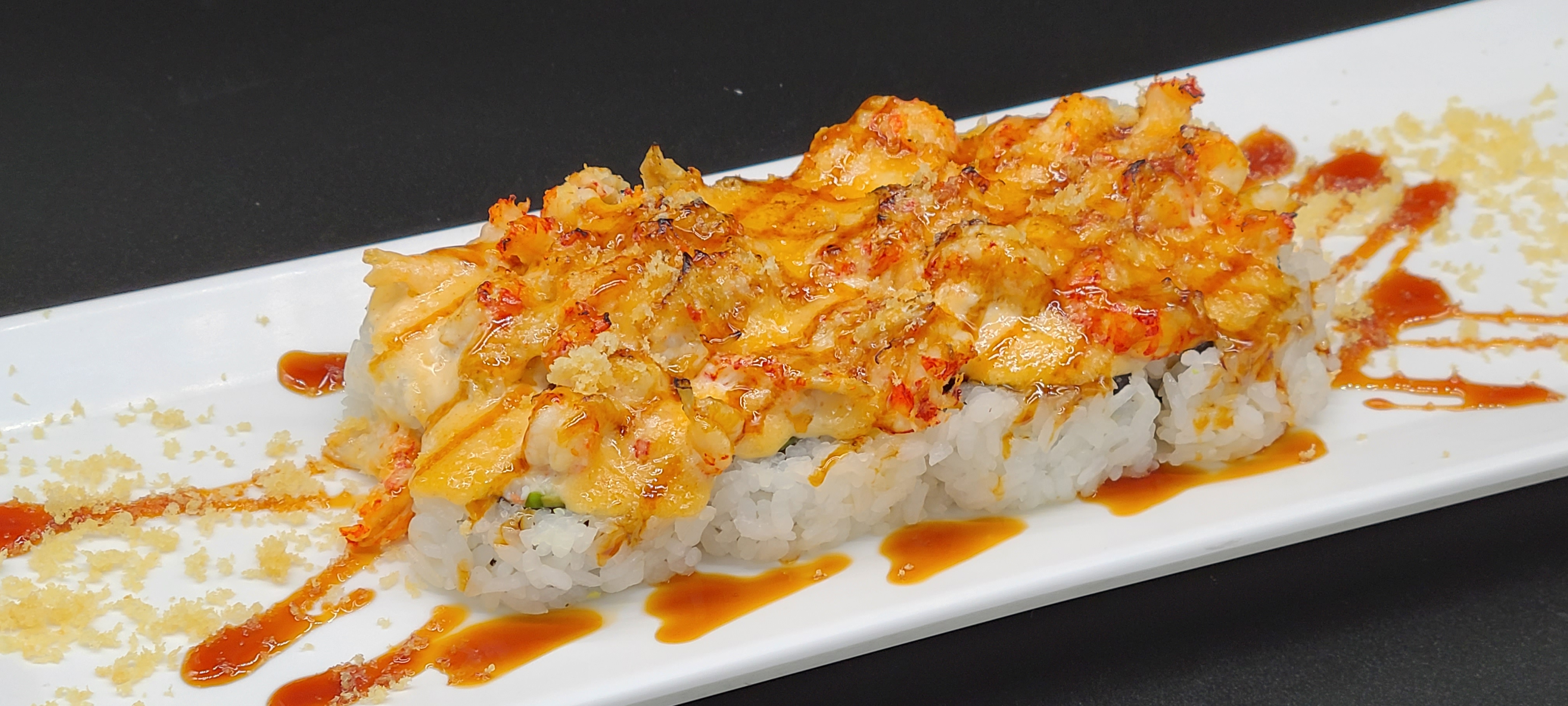 Order B1. Baked Crawfish Roll(8pcs) food online from Hello Sushi store, Fullerton on bringmethat.com