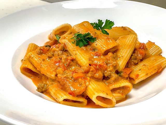 Order Rigatoni with Vodka Sauce food online from Barcode store, Elizabeth on bringmethat.com