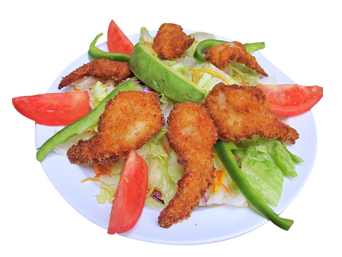 Order Shrimp Salad food online from Rodeo Mexican Grill store, Los Angeles on bringmethat.com