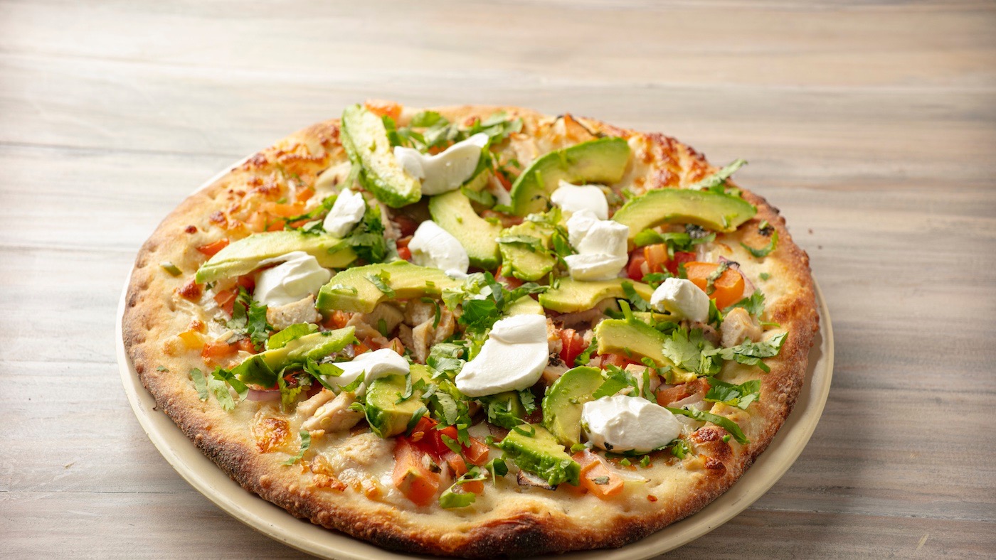 Order Mexican Pizza food online from zpizza Tap Room store, La Jolla on bringmethat.com