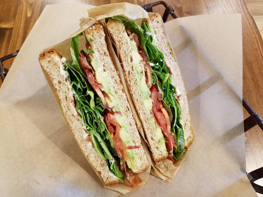 Order BLTA Sandwich food online from La Matcha Cafe store, Burlingame on bringmethat.com