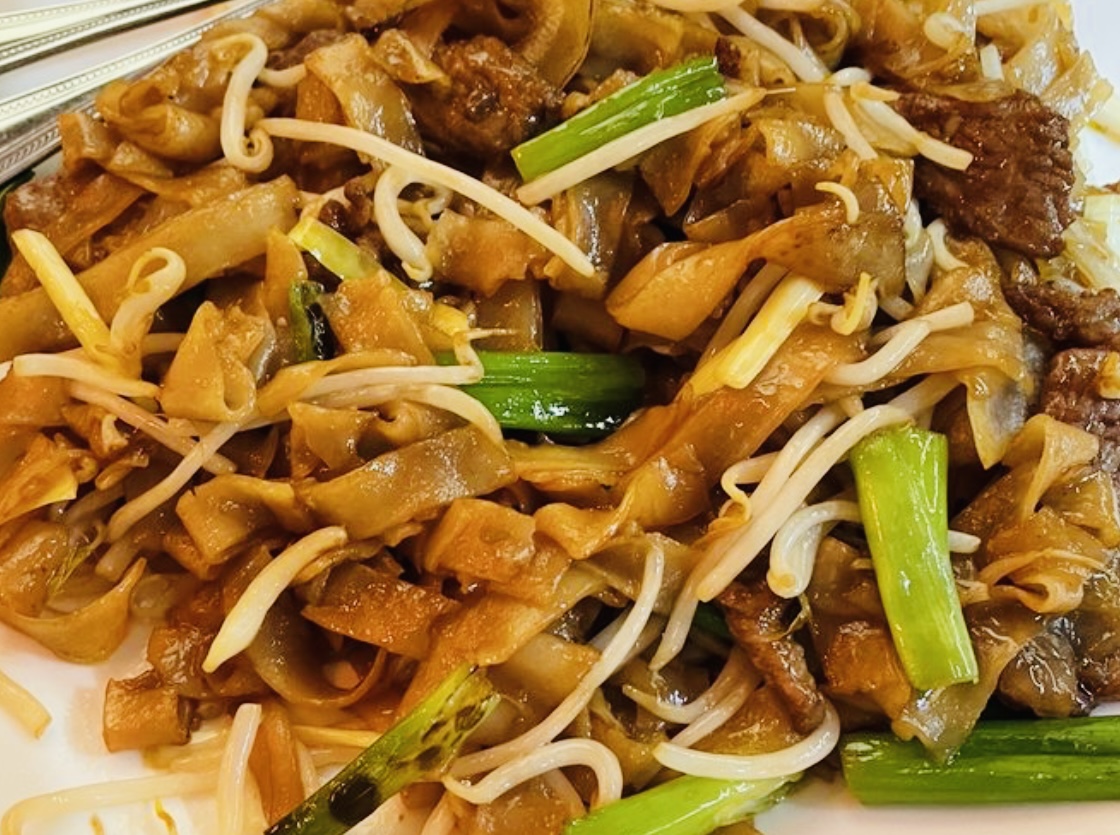 Order Beef Chow Fun food online from Capital Noodle Bar store, Irvine on bringmethat.com