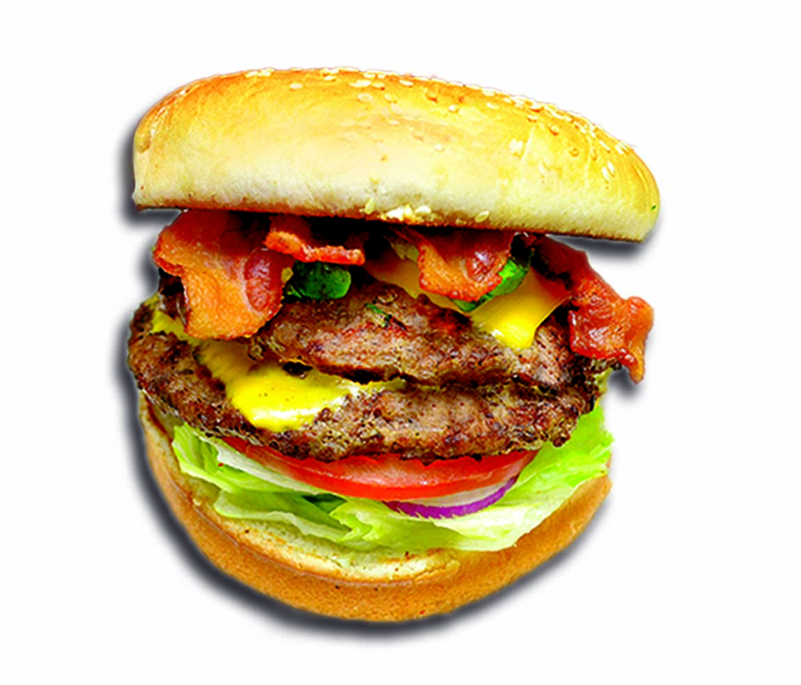 Order Avocado Bacon Cheeseburger  food online from Famous Burgers store, Long Beach on bringmethat.com