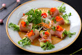 Order Albacore Belly Sashimi food online from Love Sushi store, Bakersfield on bringmethat.com