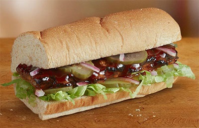 Order BBQ Rib food online from Subway on Highland Rd. store, Baton Rouge on bringmethat.com