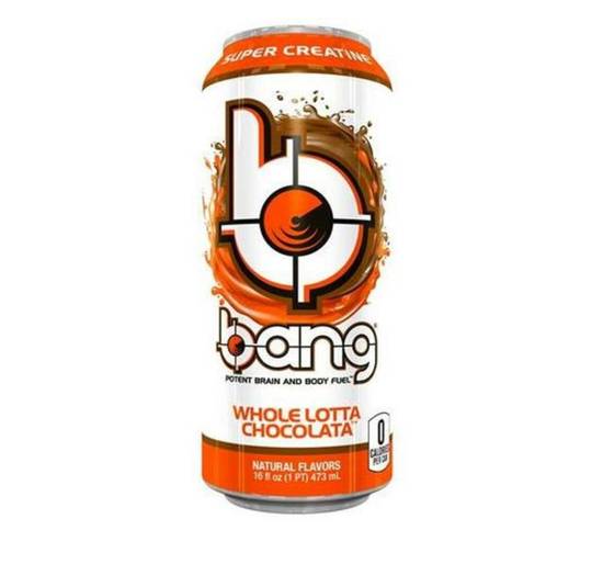 Order Bang Energy Drink - Whole Lotta Chocolata food online from IV Deli Mart store, Goleta on bringmethat.com