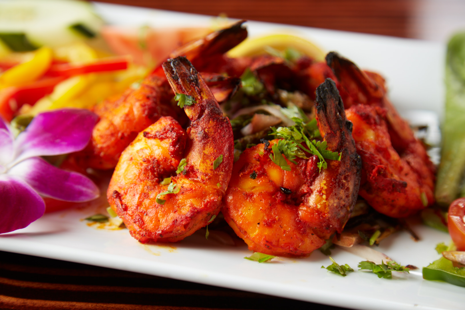 Order Tandoori Shrimp food online from Anand Indian Cuisine store, New York on bringmethat.com