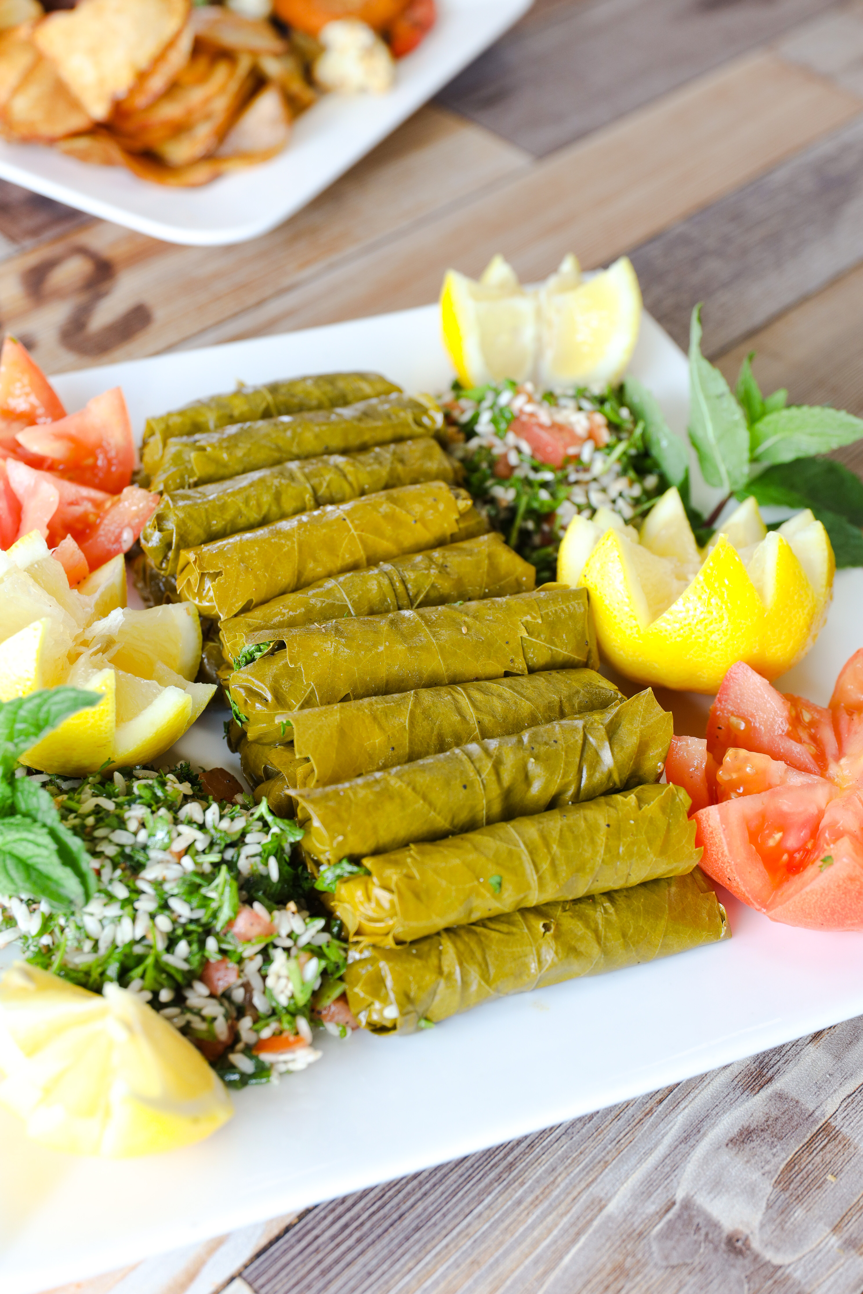 Order Grape Leaves food online from Basha Grill store, Dearborn Heights on bringmethat.com