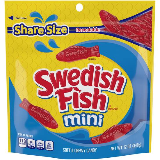Order Swedish Fish Soft and Chewy Candies Bag (10.2 oz) food online from Rite Aid store, Eugene on bringmethat.com