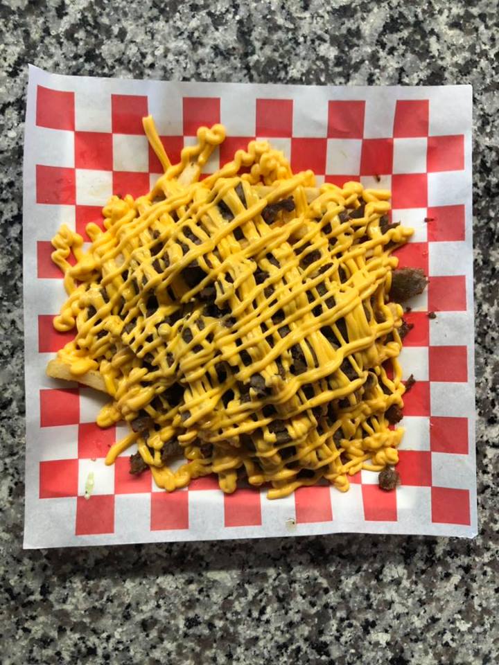 Order Gyro Cheese Fries food online from Golden Fingers store, Minneapolis on bringmethat.com