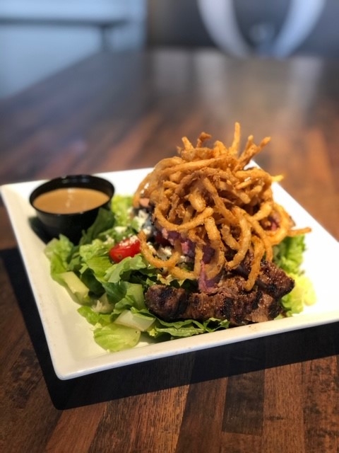 Order Steak Salad food online from Quincy's South Bar & Grille store, Rockville on bringmethat.com