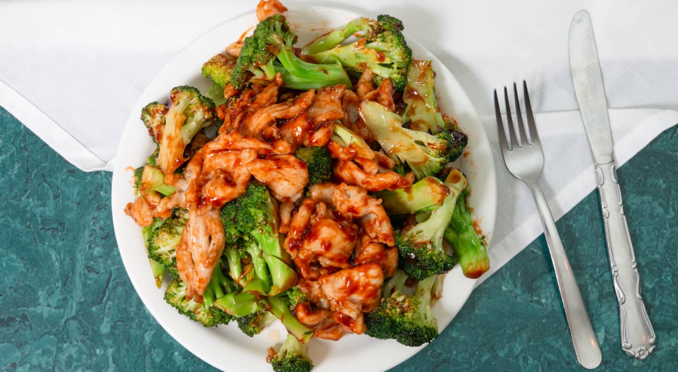 Order Chicken with Broccoli food online from King Buffet store, Crystal Lake on bringmethat.com