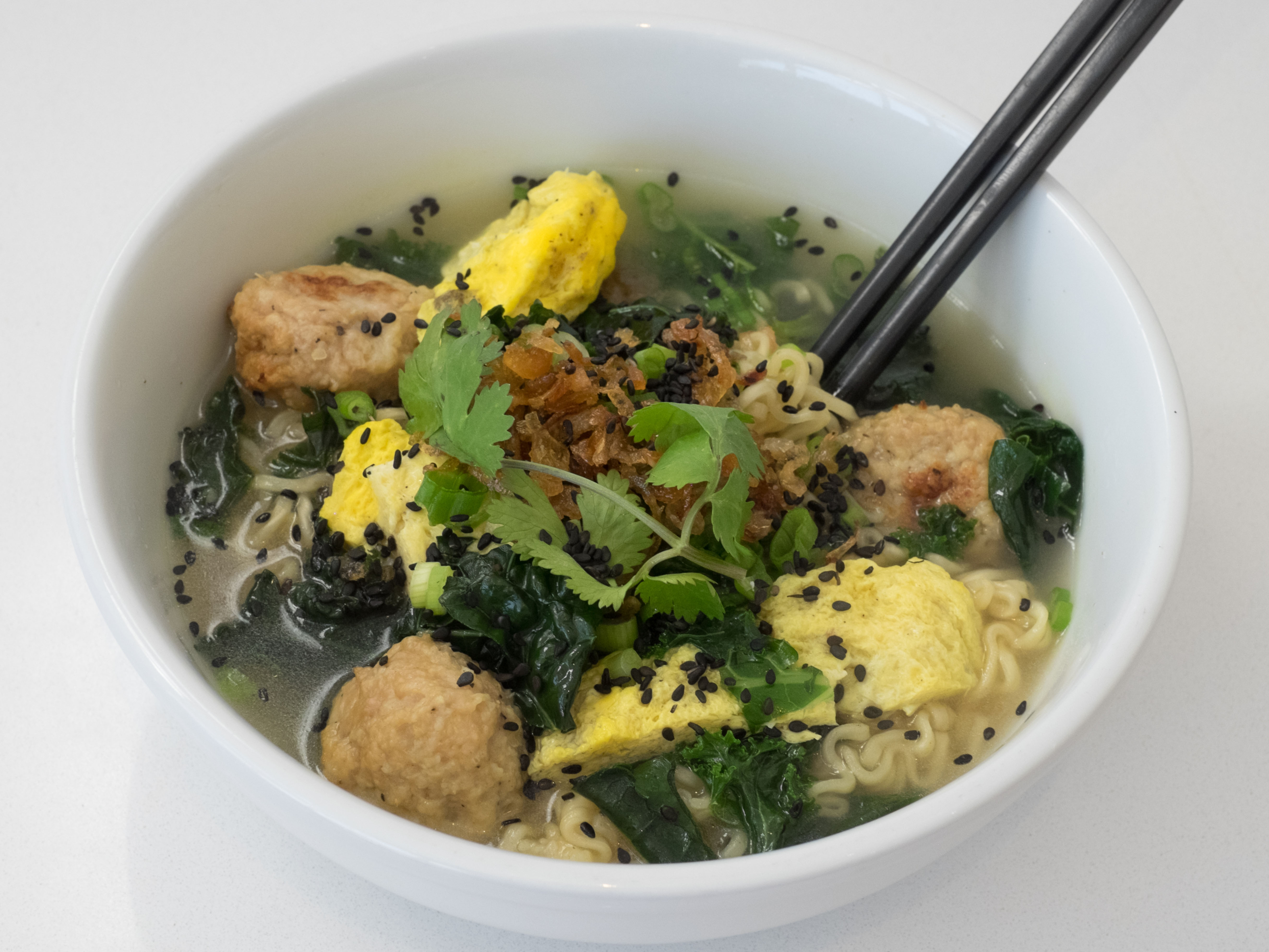 Order Chicken Top Ramen Soup food online from Moxie Eatery store, Denver on bringmethat.com