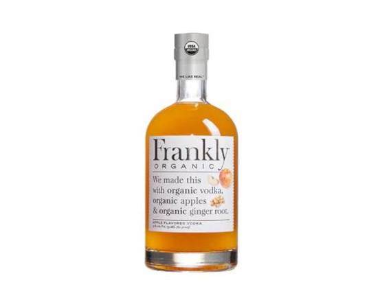 Order Frankly Organic, Apple Vodka · 750 mL food online from House Of Wine store, New Rochelle on bringmethat.com