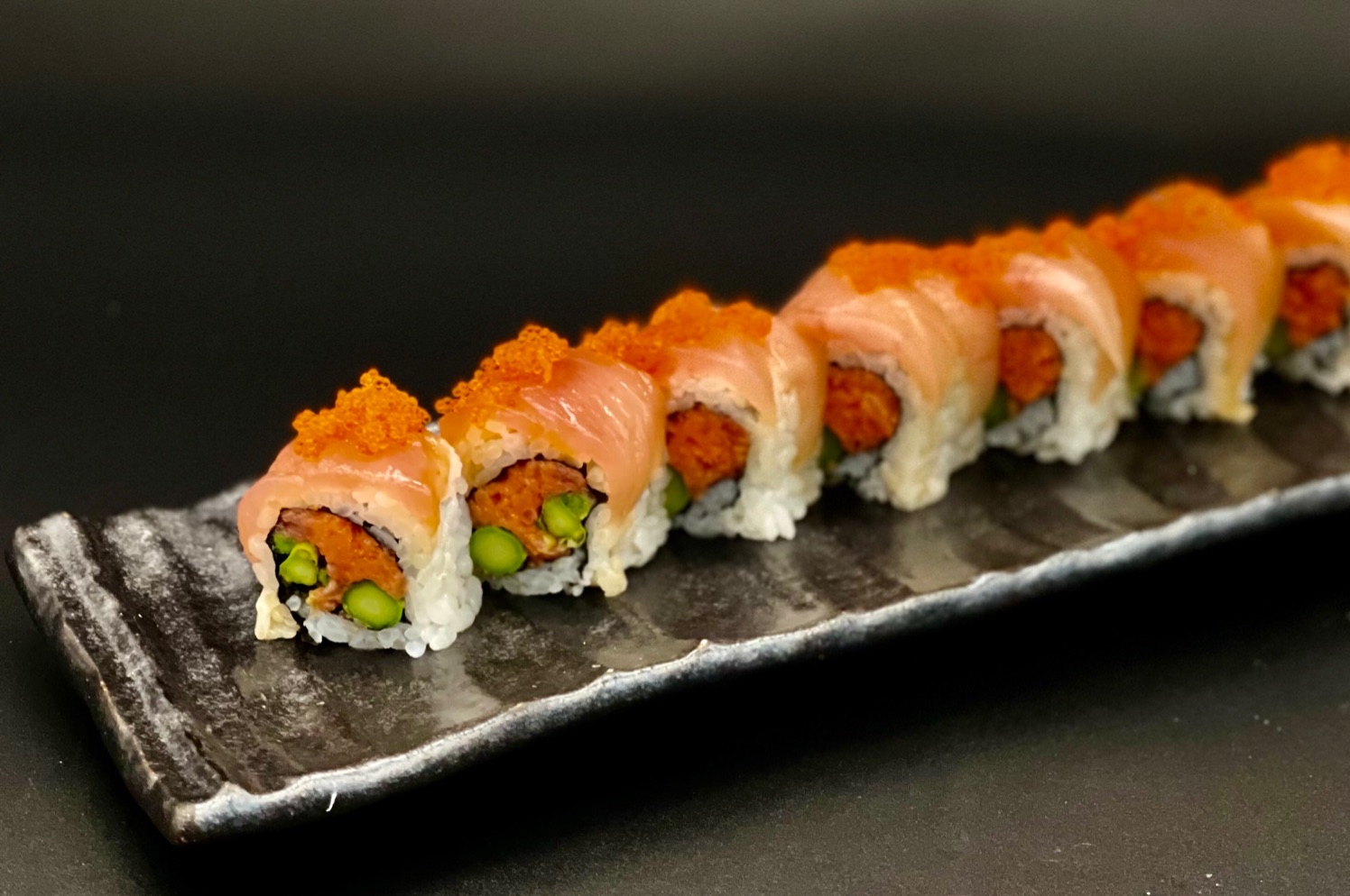 Order Kamikaze Roll food online from Eat Sushi Restaurant store, San Francisco on bringmethat.com