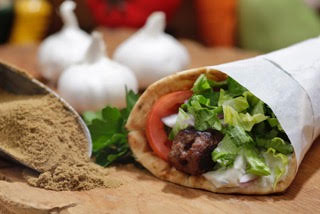 Order Kebob Sandwich food online from BZ Grill store, Queens on bringmethat.com