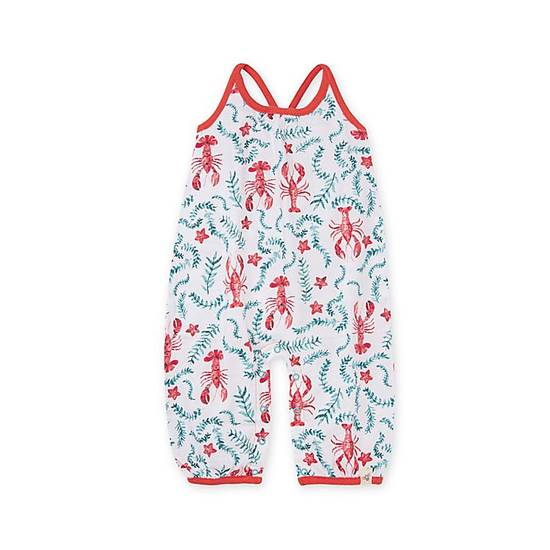 Order Burt's Bees Baby® Newborn Lobster Maze Organic Cotton Jumpsuit in Cloud food online from Bed Bath & Beyond store, Lancaster on bringmethat.com