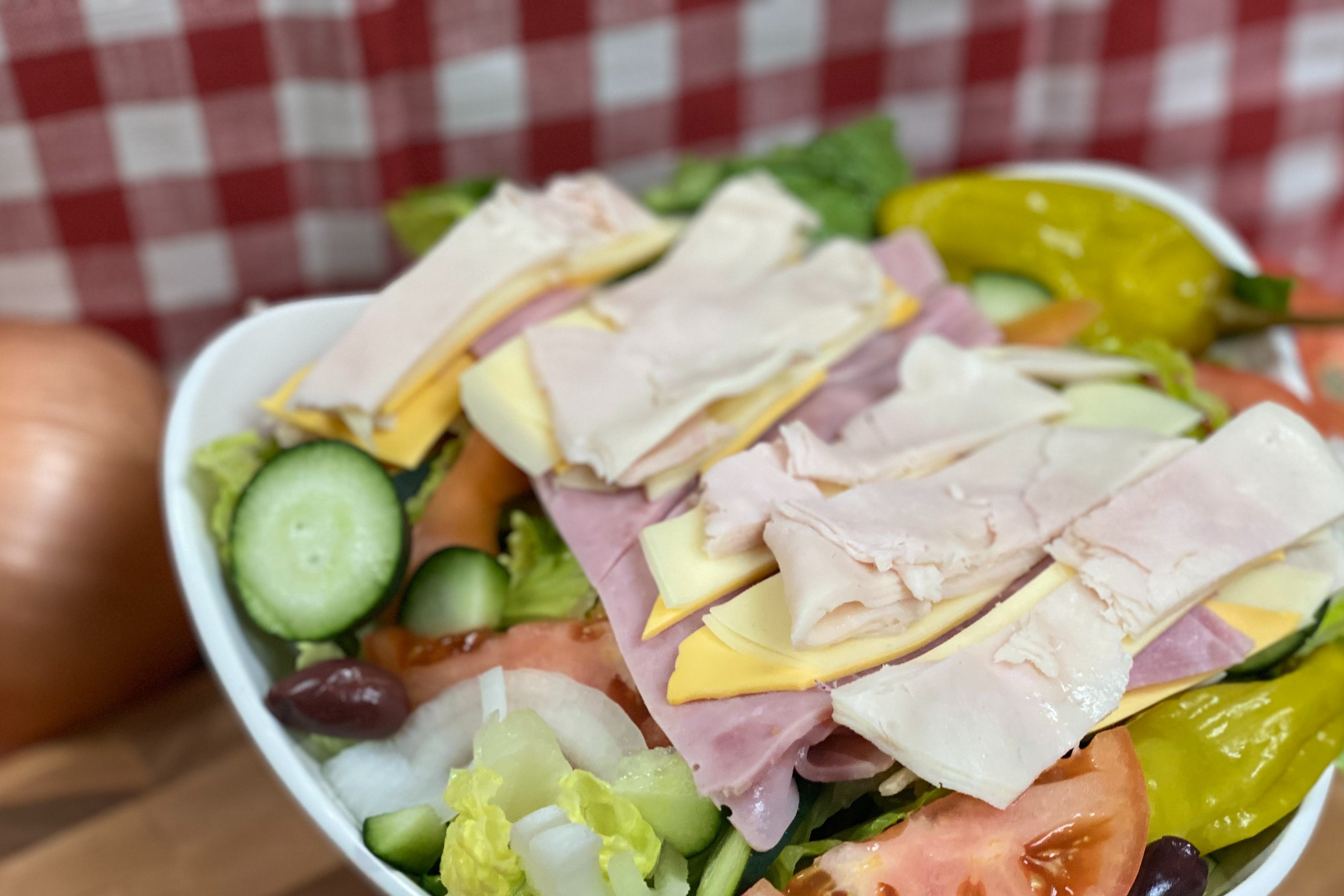 Order Chef Salad food online from The Chicken Chicken Place store, Bethesda on bringmethat.com