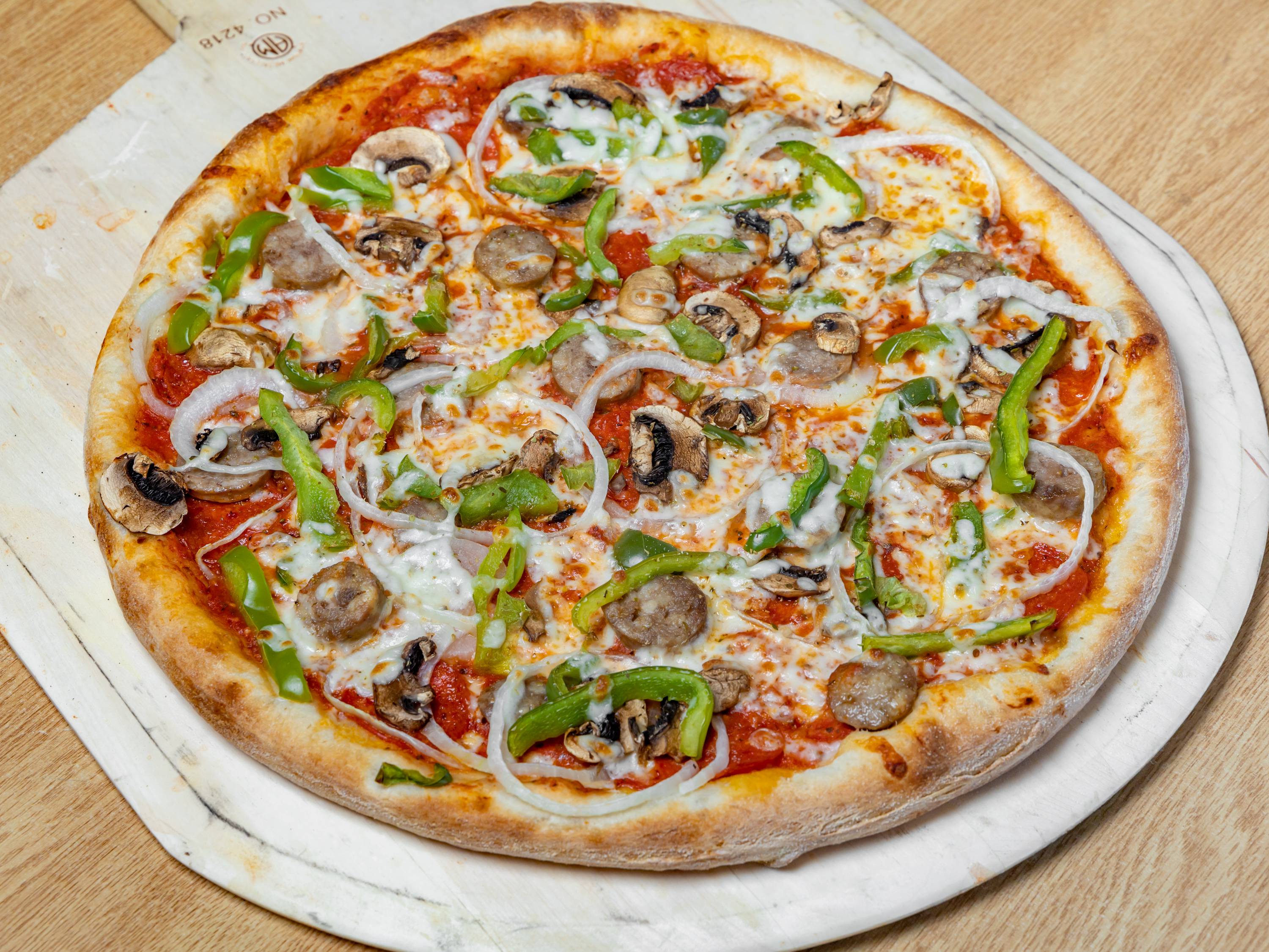 Order All Star Special Pizza food online from All Star Pizza & Grill store, Lawrence on bringmethat.com