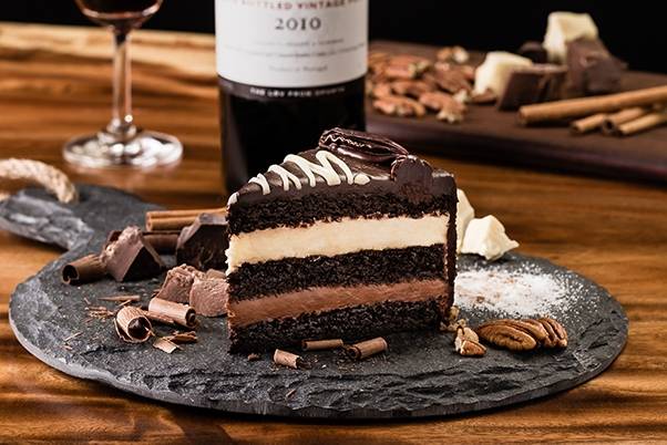 Order Chocolate Mousse Cake food online from Texas De Brazil store, Albany on bringmethat.com