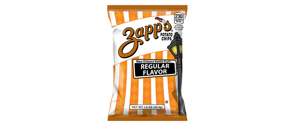 Order Zapp's Regular Chips food online from Potbelly Sandwich Works store, Cincinnati on bringmethat.com