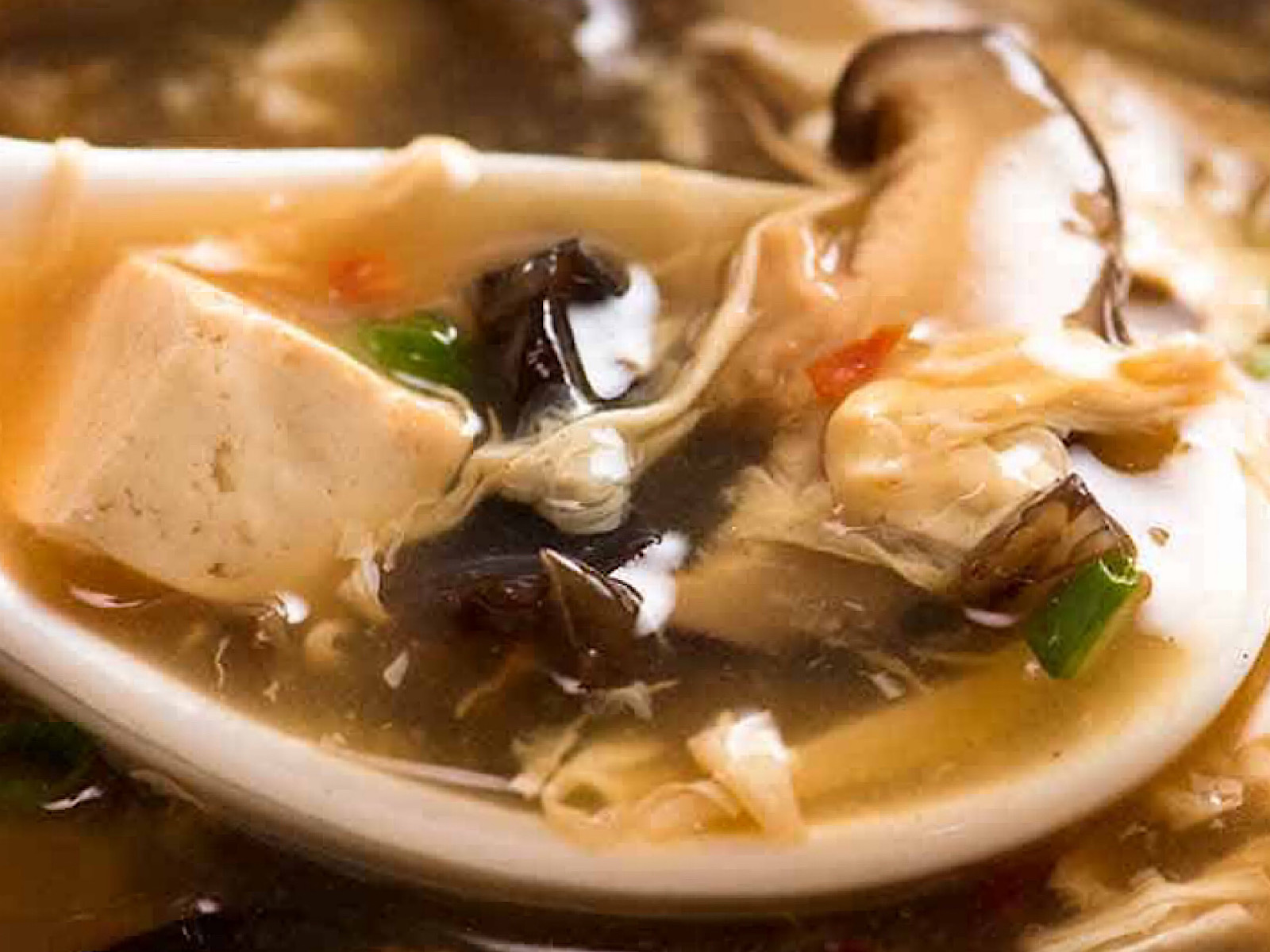 Order Hot and Sour Soup food online from Panda Kitchen store, Valley Center on bringmethat.com