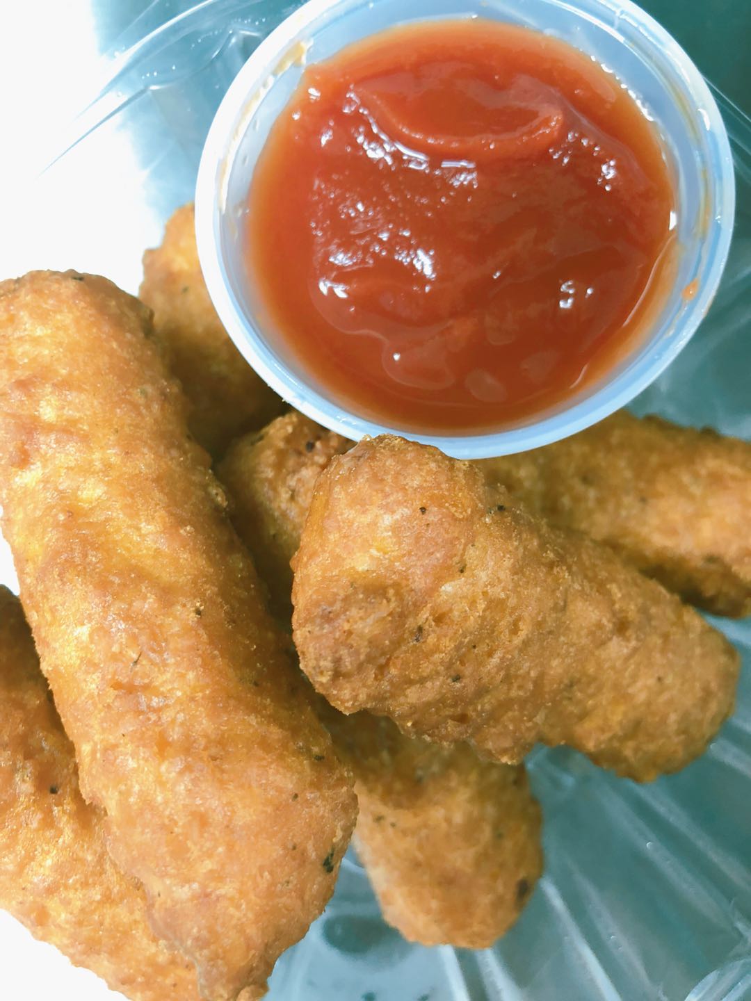 Order Fried Cheese Stick food online from Kong Kitchen store, Atlanta on bringmethat.com