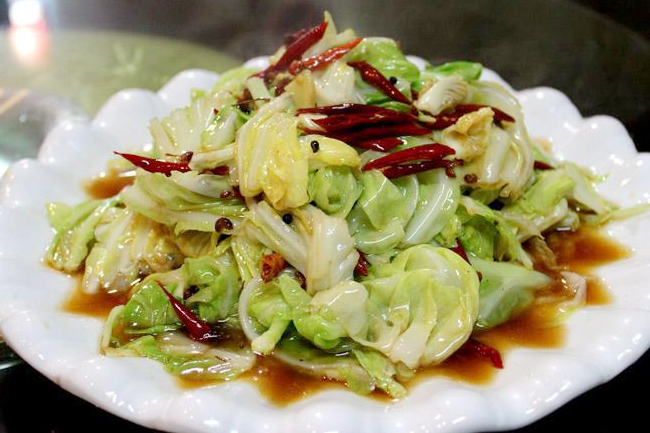 Order Quick Sauteed Chinese Cabbage 手撕包菜 food online from Grand Sichuan store, Jersey City on bringmethat.com