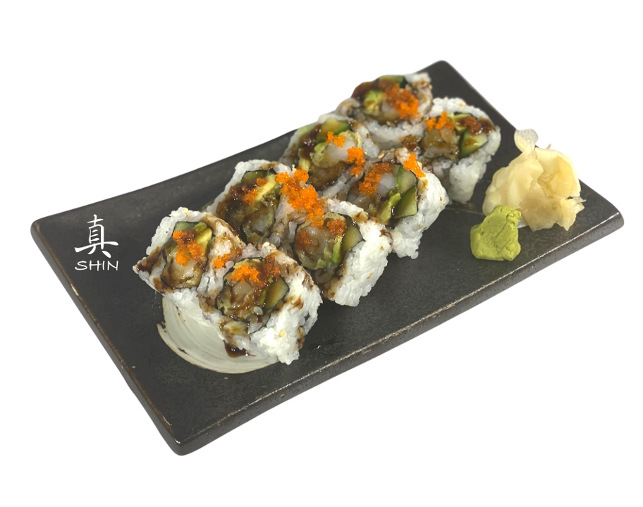 Order Shrimp Tempura Roll food online from Shin ramen store, Los Angeles on bringmethat.com