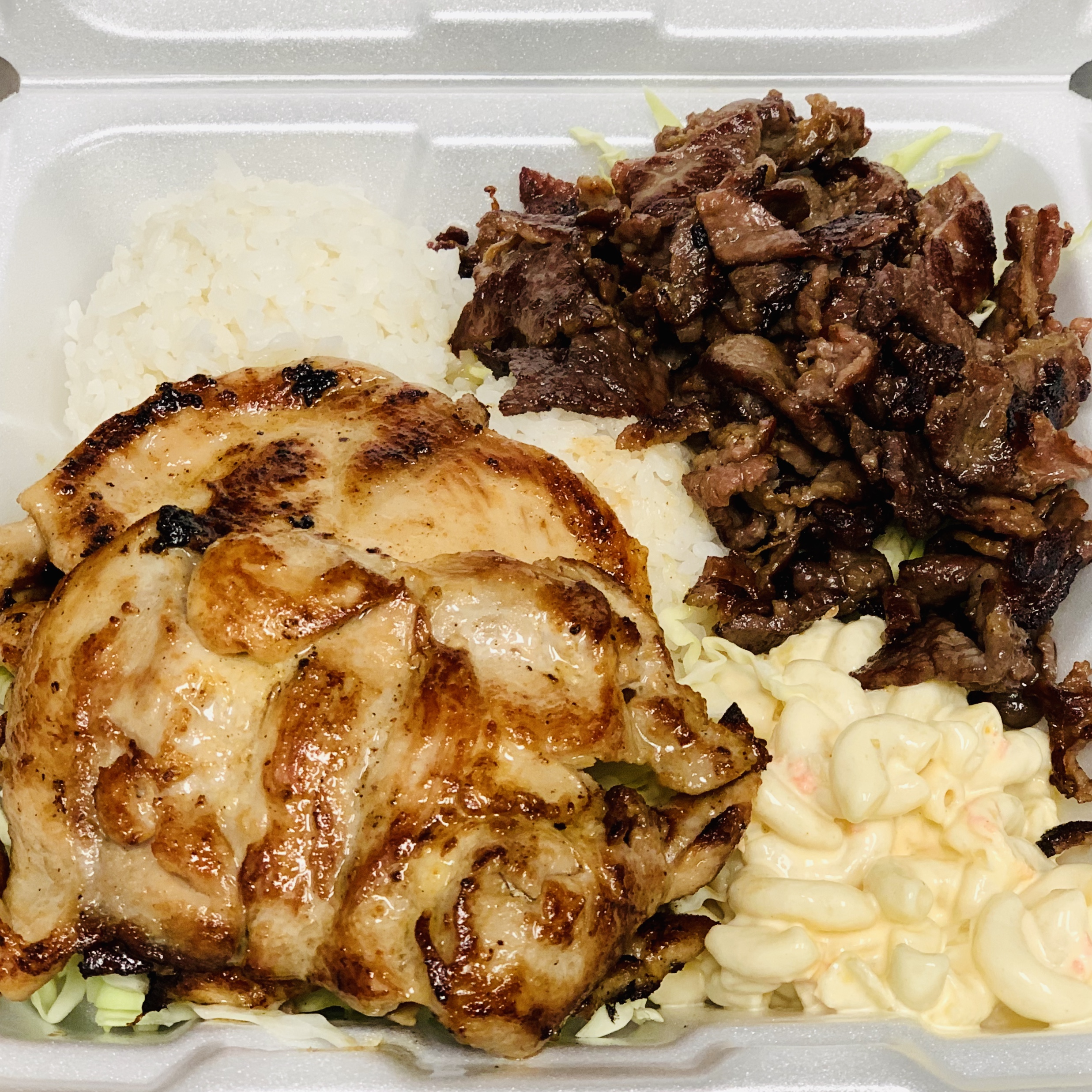 Order 2 Items BBQ Combo Plate food online from Suha Bites store, Las Vegas on bringmethat.com
