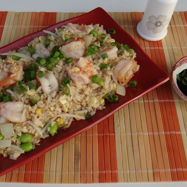 Order Shrimp Fried Rice food online from Teriyaki House store, Houston on bringmethat.com