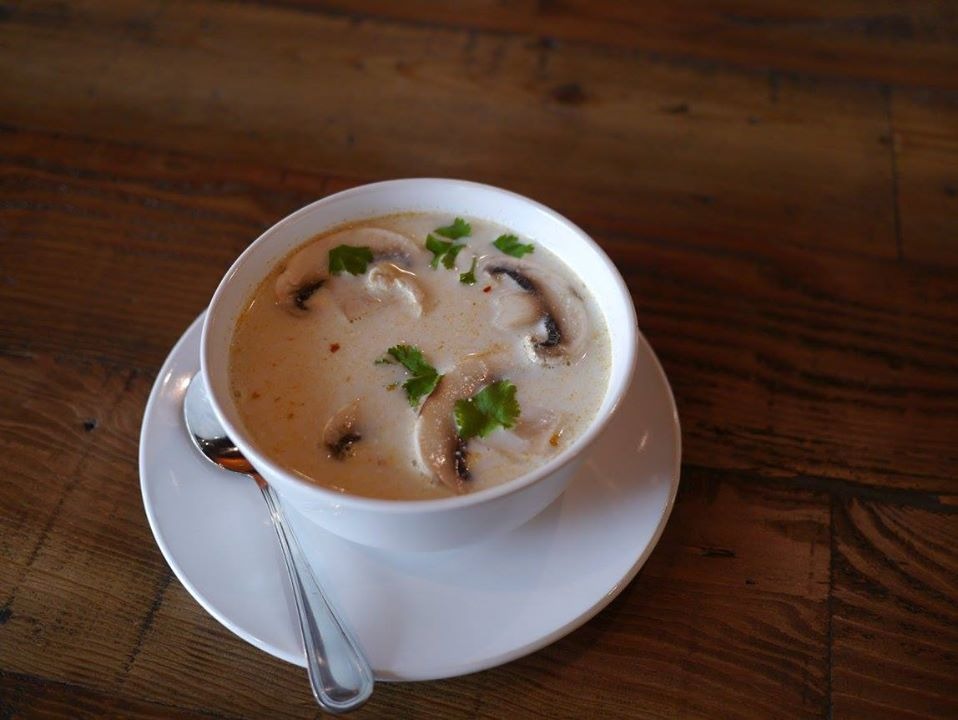 Order Tom Kha Soup (Coconut) food online from Eatthai store, Indianapolis on bringmethat.com