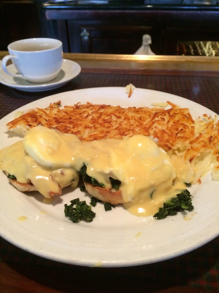 Order Eggs Florentine food online from Citrus Cafe store, Tustin on bringmethat.com