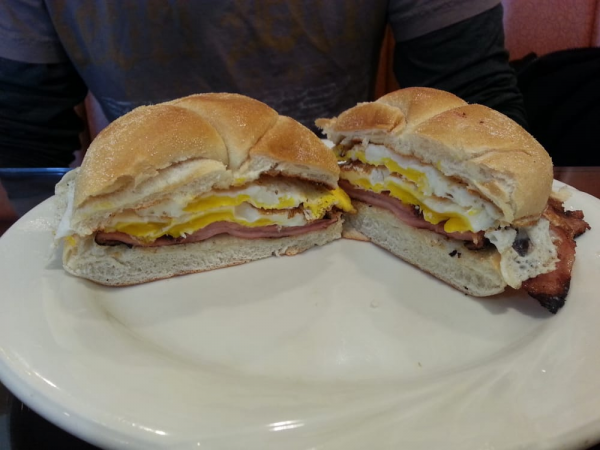 Order 2 Eggs on a Roll Sandwich food online from Avenita Diner store, Jamaica on bringmethat.com