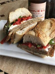 Order EGGPLANT FRESH MOZZARELLA food online from Paulie G's Deli and Grill store, Whippany on bringmethat.com