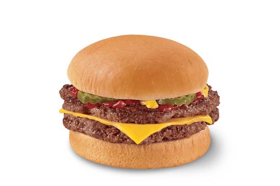 Order 1/3 lb Double with Cheese Burger food online from Dairy Queen Grill & Chill store, Pueblo West on bringmethat.com