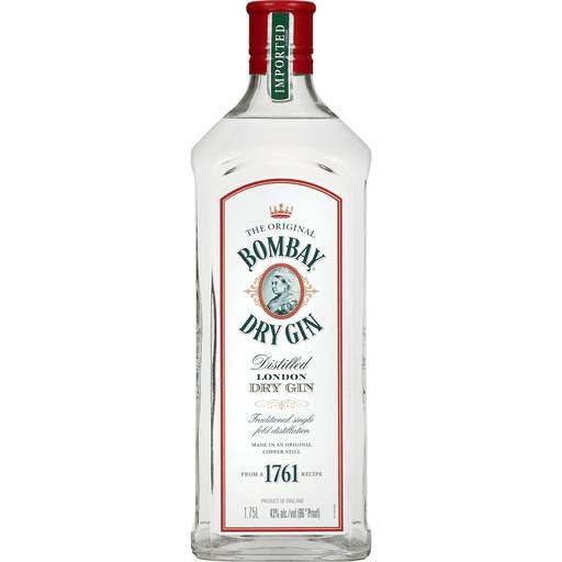 Order Bombay Original London Dry Gin 1.75L (1.75 LTR) 1110 food online from Bevmo! store, San Diego on bringmethat.com