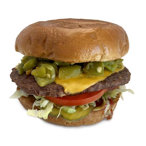 Order Green Chile Cheeseburger food online from Twisters Isleta store, Albuquerque on bringmethat.com