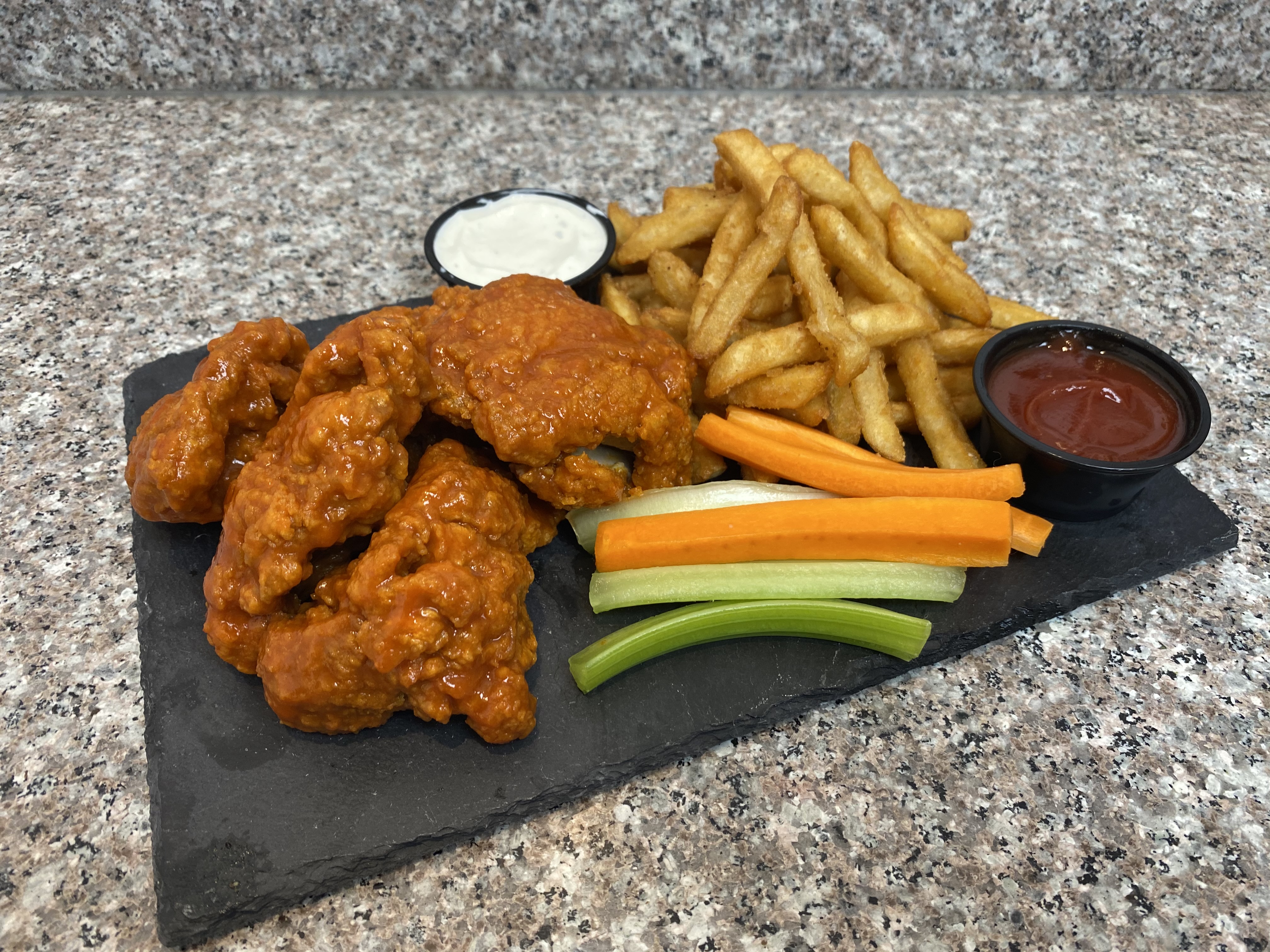 Order Boneless Wings Personal Combo food online from Wing Legends store, Compton on bringmethat.com
