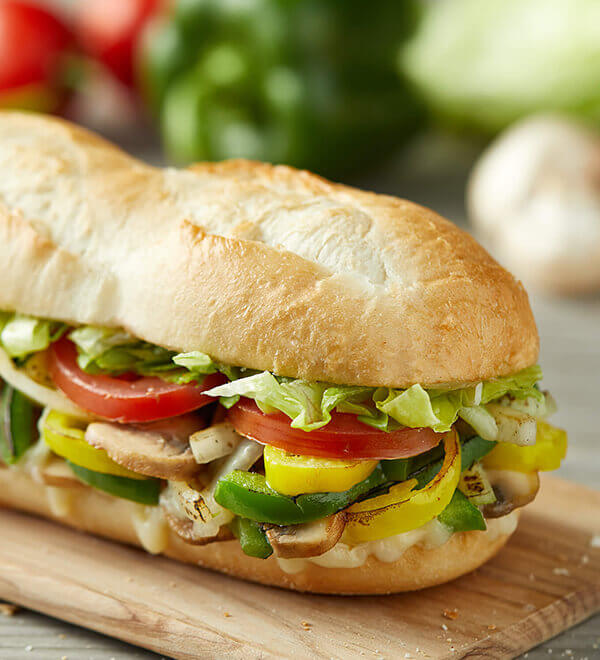 Order Fresh Vegy Sub food online from Donatos Pizza store, Delaware on bringmethat.com