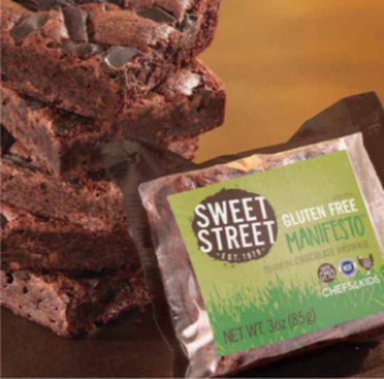 Order *Manifesto Gluten Free Chocolate Brownie food online from Groucho's Del store, Columbia on bringmethat.com