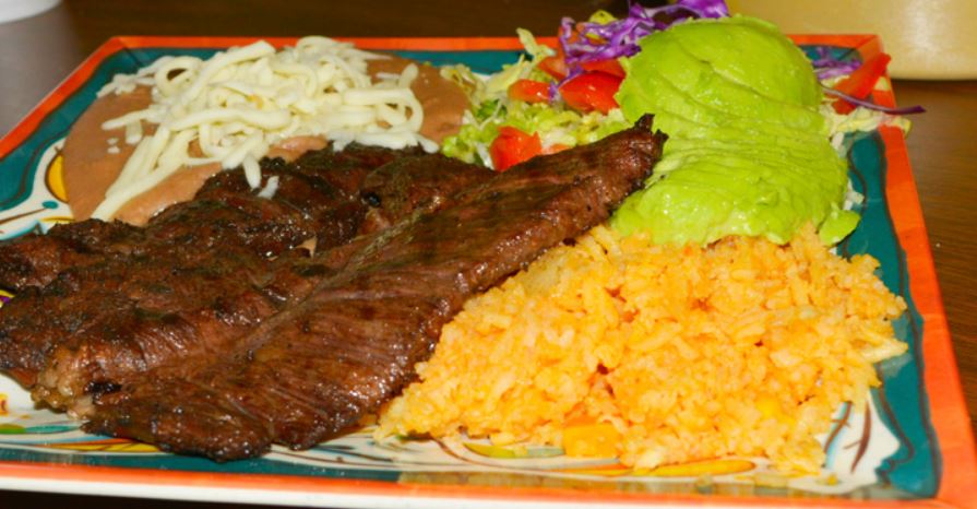 Order Carne Asada Platillo food online from El Balcon Restaurant Inc store, Bolingbrook on bringmethat.com