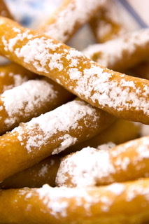Order Funnel Cake Fries food online from New York Pizza & Family Restaurant store, Tannersville on bringmethat.com