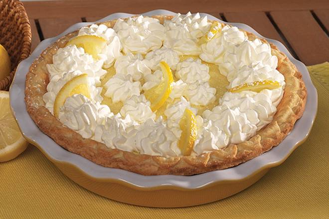 Order Whole Sour Cream Lemon Pie food online from Shari'S Cafe store, McMinnville on bringmethat.com