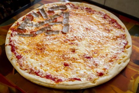 Order Cheese Pizza - Medium 14'' food online from Grand avenue pizza store, Astoria on bringmethat.com
