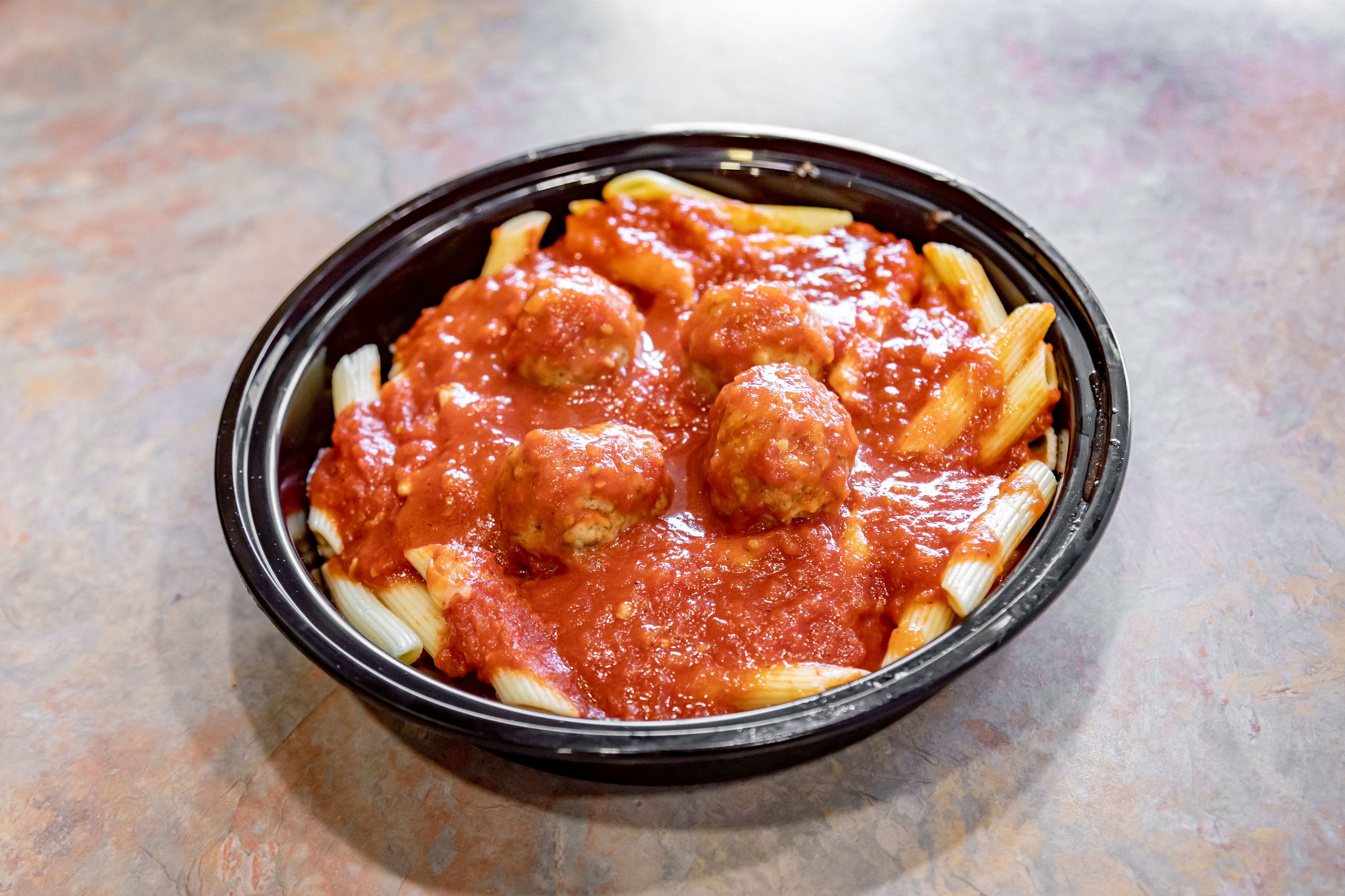 Order Meatball Pasta - Meatball Pasta food online from Bruno's Pizza store, Springfield on bringmethat.com