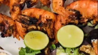 Order Grilled Shrimp Skewers food online from Pacific Pourhouse store, Union City on bringmethat.com