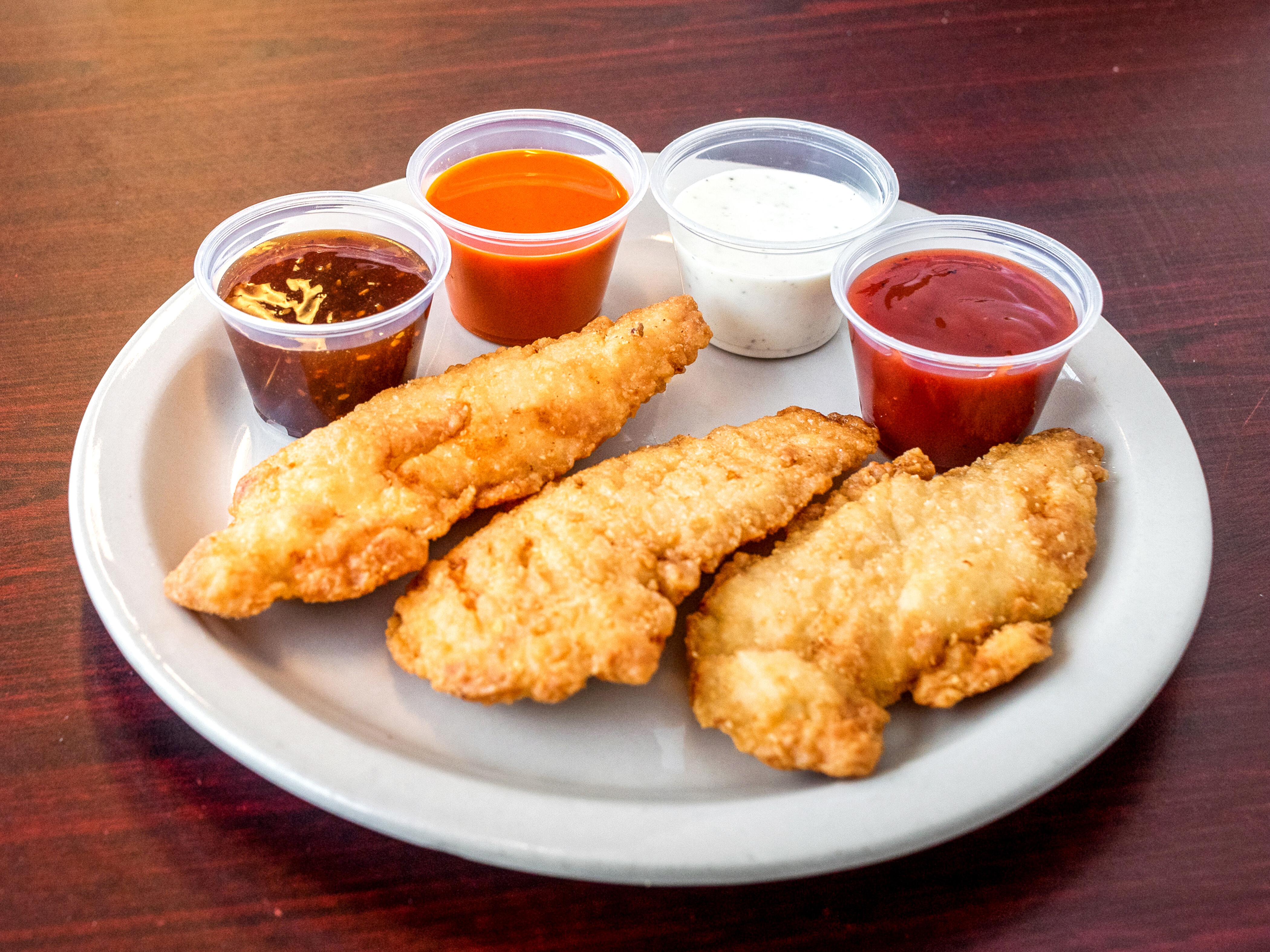 Order 3 Chicken Tenders food online from South Of Chicago Pizza & Beef store, Greenwood on bringmethat.com