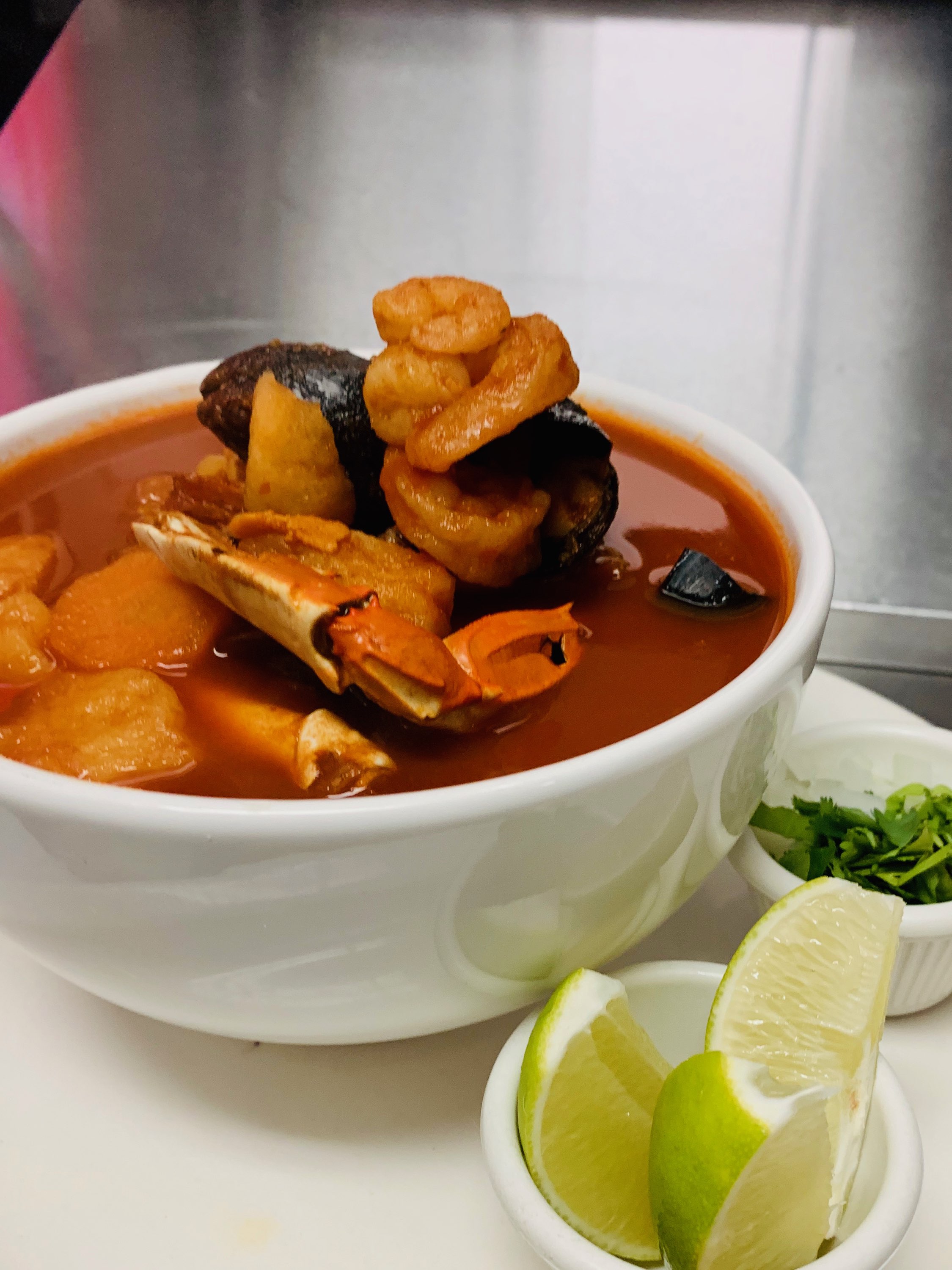Order Seafood Soup food online from Alondra's Cuisine store, Middletown on bringmethat.com