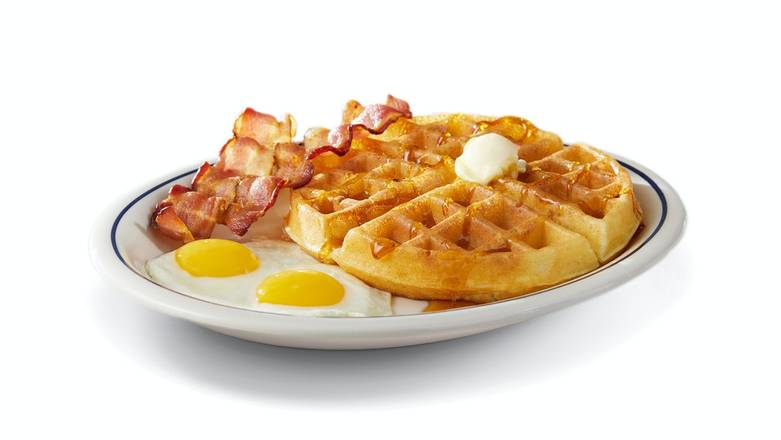 Order Belgian Waffle Combo food online from Ihop store, Tracy on bringmethat.com